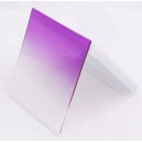 Purple Graduated Colour Square filter