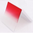 Red Graduated Colour Square filter