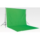 Muslin Blue Backdrop Material 3x6m
